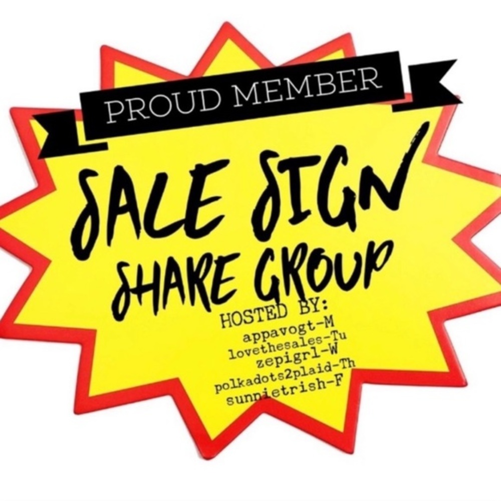 PROUD Member! Sale Sign Share Group